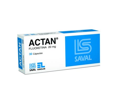 ACTAN 20MG CAPS CAJA X 30