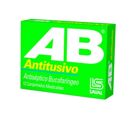 AB ANTITUSIVO 5MG/10MG COMP. CAJA X 12