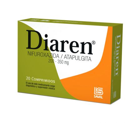DIAREN 2.5MG TABL. CAJA X 20