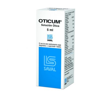 OTICUM GOTAS FRASCO  X 5 ML
