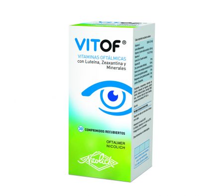 VITOF VITAMINAS OFTALMICAS 20% CO-RV CAJA X 30