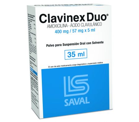 CLAVINEX DUO EN FRASCO X 35 ML