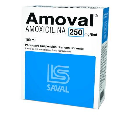 AMOVAL 250MG SP-OR ENVASE X 100ML