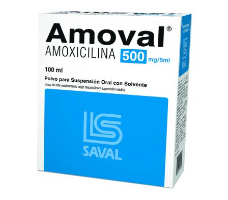 AMOVAL 500MG SP-OR ENVASE X 100ML