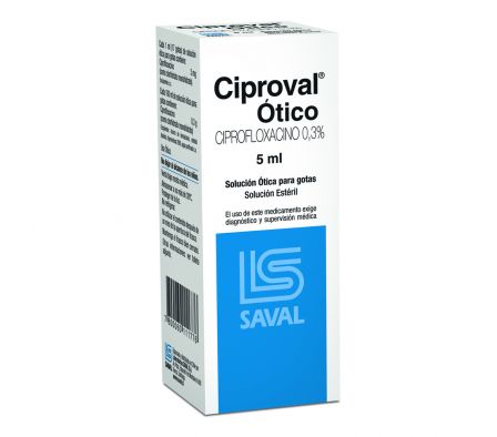 CIPROVAL OTICO GT-OT FRASCO X 5ML