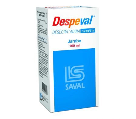 DESPEVAL 2.5MG JARAB FRASCO X 100ML