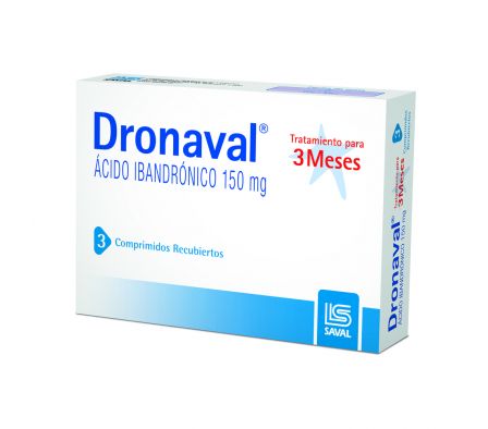 DRONAVAL 150MG T-REC CAJA X 3