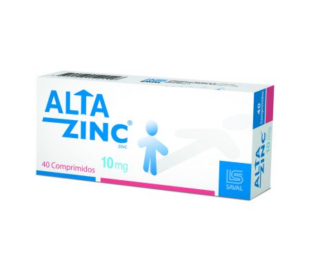 ALTAZINC 10MG COMP. CAJA X 40
