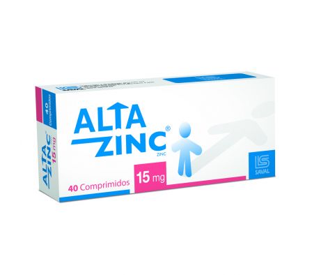 ALTAZINC 15MG COMP. CAJA X 40