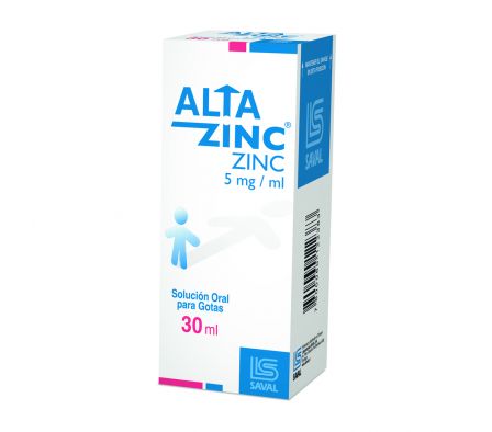 ALTAZINC 5MG GT-OR FRASCO X 30ML