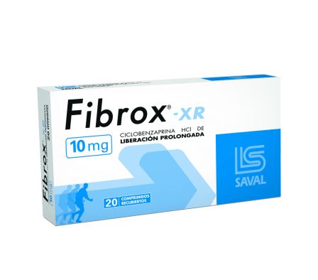 FIBROX XR 10MG T-REC CAJA X 20