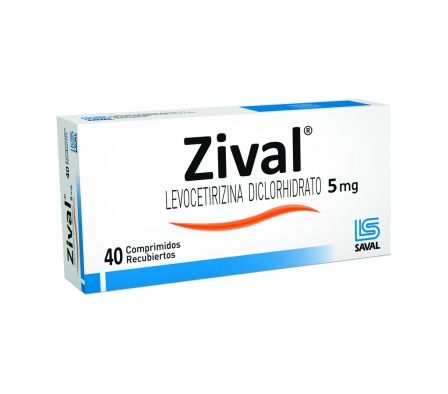 ZIVAL 5MG CO-RV CAJA X 40