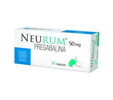NEURUM 50 MG CAPS CAJA X 30 COMPRIMIDOS
