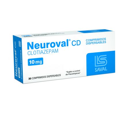 NEUROVAL CD 10MG COMP. CAJA X 30