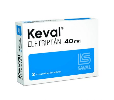 KEVAL 40 MG  CAJA X 2 COMPRIMIDOS