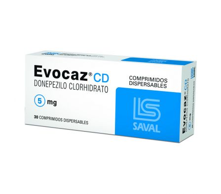 EVOCAZ CD 5 MG CAJA X 30 COMPRIMIDOS