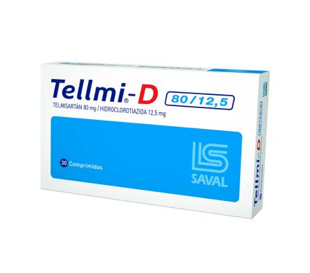 TELLMI-D 80/12,5MG CAJA X 30 COMPRIMIDOS