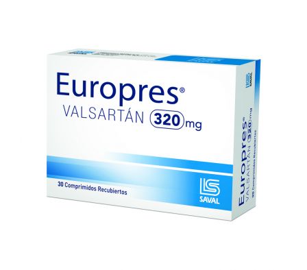 EUROPRES 320MG CO-RV CAJA X 30