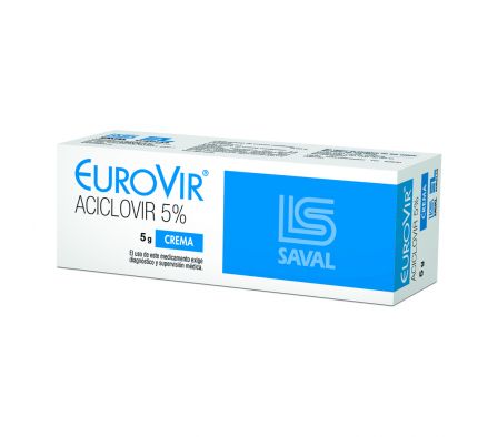 EUROVIR .5% CR-DR TUBO X 5GR