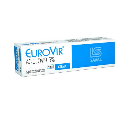 EUROVIR .5% CR-DR TUBO X 15GR