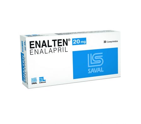 ENALTEN 20MG TABL. CAJA X 30