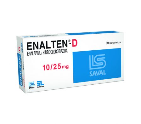 ENALTEN D 10MG TABL. CAJA X 30
