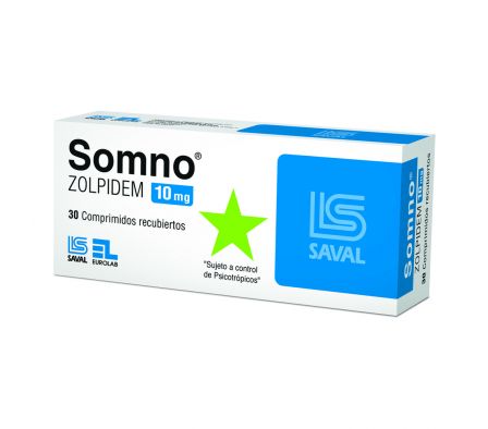 SOMNO 10 MG CAJA X 30 COMPRIMIDOS