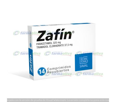 ZAFIN 37.5 MG CAJA X 14 COMP