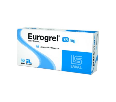 EUROGREL 75 MG CAJA X 35 COMPRIMIDOS RECUBIERTOS