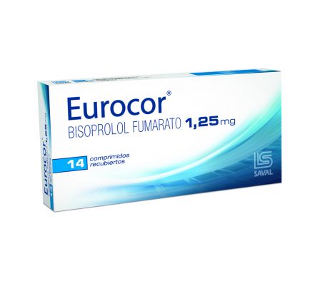 EUROCOR 1.25MG CO-RV CAJA X 14