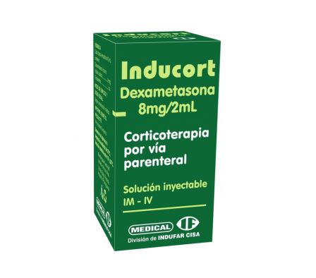 INDUCORT 8MG INTR. AMPOLLA X 2ML
