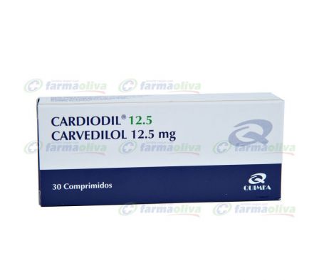 CARDIODIL 12.5MG CO-RAN CAJA X 30