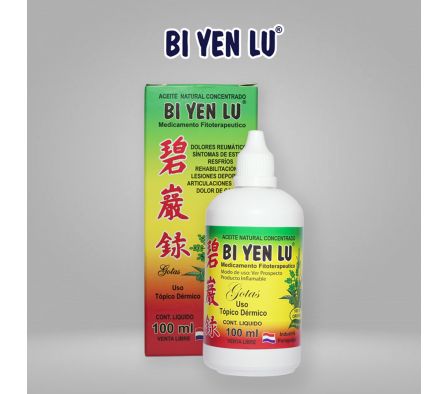 BI YEN LU ACEITE CONCENTRADO NATURAL 100 ML