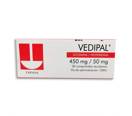 VEDIPAL 450/50 MG CAJA X 30 COMPRIMIDOS