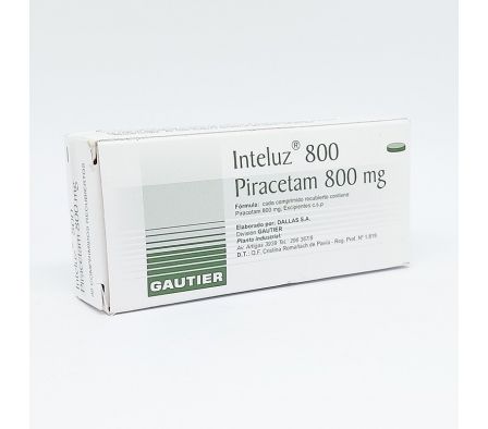 INTELUZ 800MG TABL. CAJA X 30