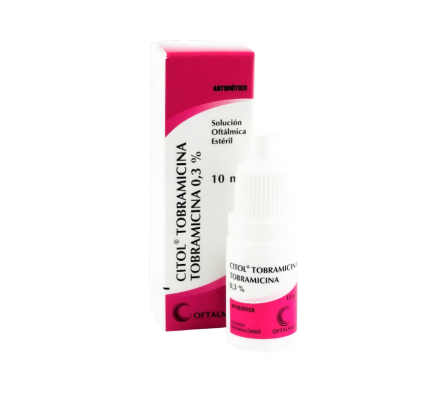 CITOL OFTALMICA TOBRAMICINA 300MG GT-OF FRASCO X 10ML