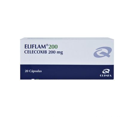 ELIFLAM 200MG CAPS CAJA X 20