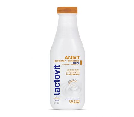 LACTOVIT  GEL DE BAÑO ACTIVIT X 600 ML