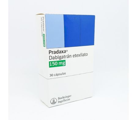 PRADAXA 150MG CAPS CAJA X 30