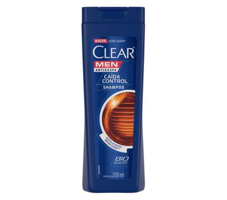 CLEAR SHAMPOO X 200 ML.CONTROL CAIDA
