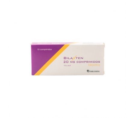 BILAXTEN 20MG TABL. CAJA X 10