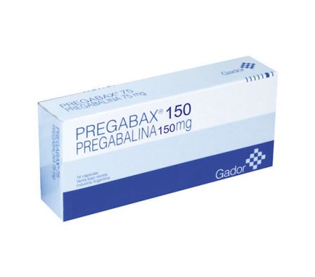 PREGABAX 150MG CAPS CAJA X 28