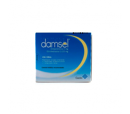 DAMSEL 3MG   CAJA X 28 COMPRIMIDOS