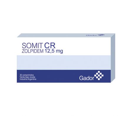 SOMIT CR 12.5MG TABL. CAJA X 30