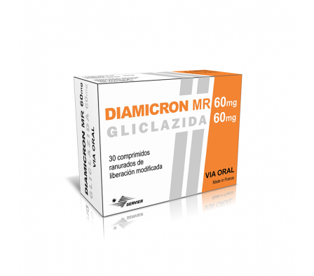 DIAMICRON MR 60MG TABL. CAJA X 30