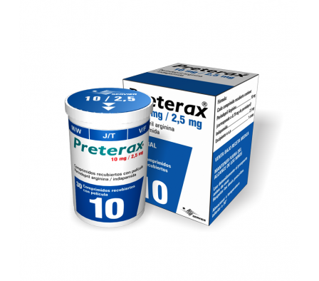 PRETERAX 10MG T-REC CAJA X 30