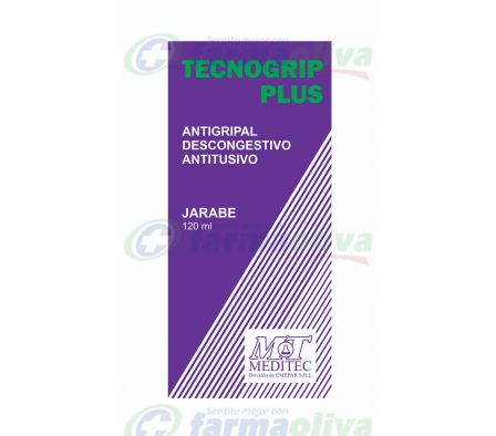 TECNOGRIP PLUS 125MG JARAB FRASCO X 120ML