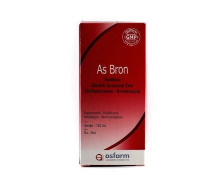 AS-BRON 2MG JARAB FRASCO X 120ML