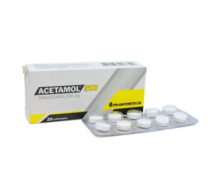 ACETAMOL 500MG TABL. CAJA X 20