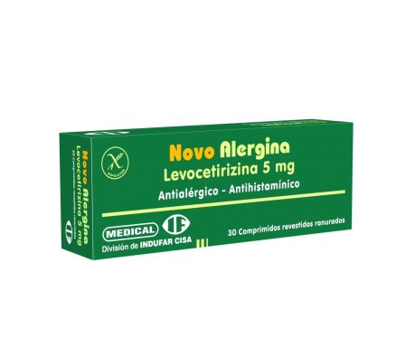 NOVO ALERGINA 5MG T-REC CAJA X 30
